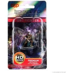 Dungeons & Dragons - Half-Orc Fighter Female Miniature Tabletop