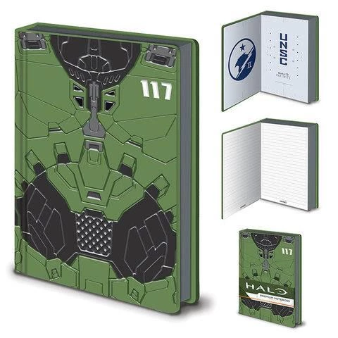 Gaming Halo Master Chief Premium Notebook 3 Gaming Halo Master Chief Premium Notebook