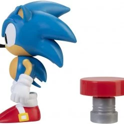 Sonic The Hedgehog Sonic Classic W/ Spring Action Figure