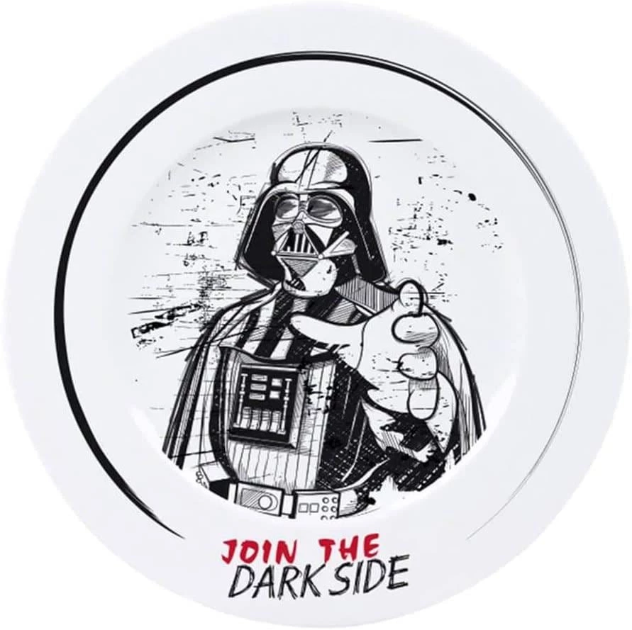 Star Wars Join The Dark Side Plate Set Film & TV 6 Star Wars Join The Dark Side Plate Set Film & TV