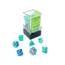 Chessex Tabletop Mini-Poly 7 Festive Waterlily
