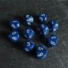 Chessex Speckled D10 Stealth Set Tabletop 2 Chessex Speckled D10 Stealth Set Tabletop
