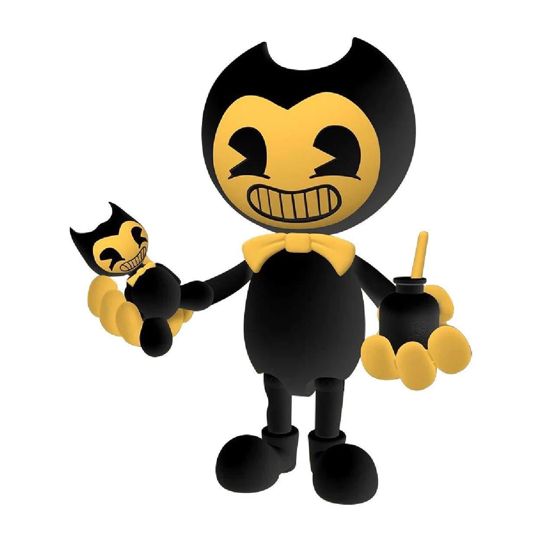 Bendy And The Ink Machine Bendy & The Ink Machine: Yellow Bendy Action Figure S2 Gaming 5 Bendy And The Ink Machine Bendy & The Ink Machine: Yellow Bendy Action Figure S2 Gaming