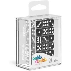 Oakie Doakie Dice Oakie Doakie 12mm D6 Set Of 36 - Marble Black Tabletop 7 Oakie Doakie Dice Oakie Doakie 12mm D6 Set Of 36 - Marble Black Tabletop