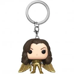POP! Movies: Wonder Woman 1984 - No Helmet Golden Armor Keychain Film & TV 5 POP! Movies: Wonder Woman 1984 - No Helmet Golden Armor Keychain Film & TV