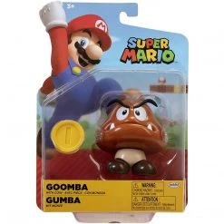 Super Mario Goomba 4" Action Figure Gaming