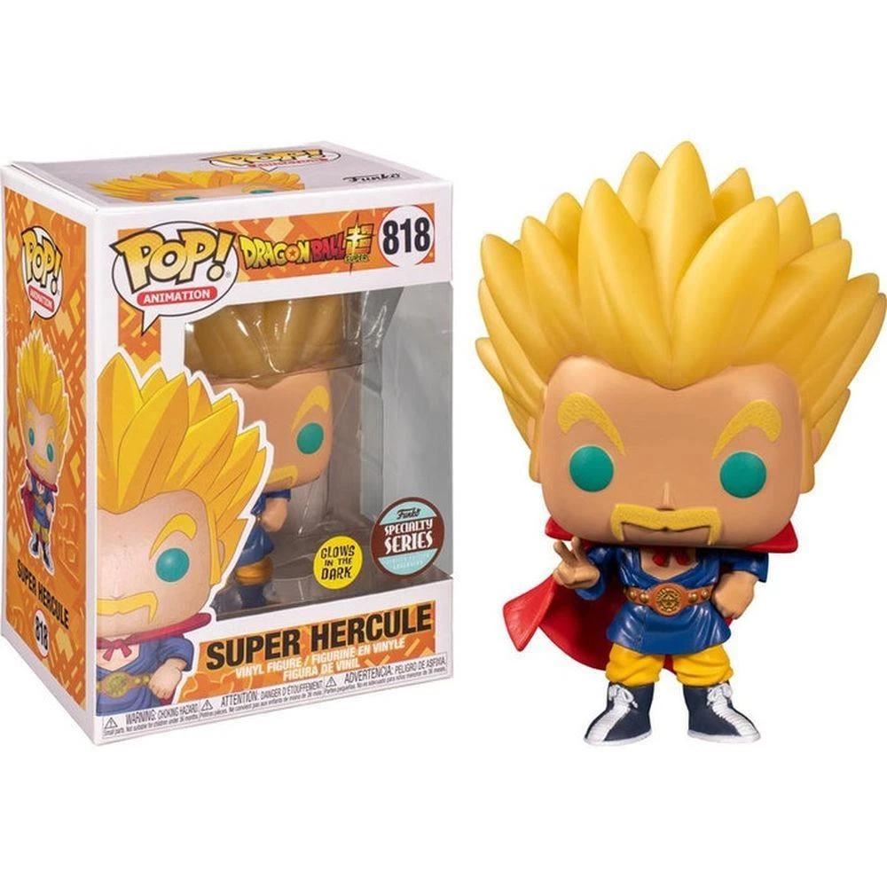 POP! Animation: Dragon Ball Super - Super Saiyan Hercule (Glow In The Dark) 6 POP! Animation: Dragon Ball Super - Super Saiyan Hercule (Glow In The Dark)