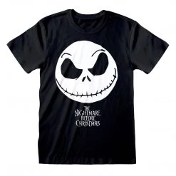 The Nightmare Before Christmas Jack Face T-Shirt 7 The Nightmare Before Christmas Jack Face T-Shirt