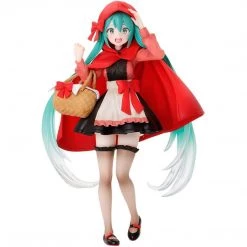 Vocaloid Hatsune Miku Wonderland Figurine Little Red Riding Hood Ver. (Taito) Toys & Figures 9 Vocaloid Hatsune Miku Wonderland Figurine Little Red Riding Hood Ver. (Taito) Toys & Figures