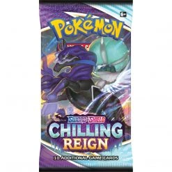 Anime & Manga Pokemon TCG: Sword & Shield - Chilling Reign Booster Pack (x1) 10 Anime & Manga Pokemon TCG: Sword & Shield - Chilling Reign Booster Pack (x1)