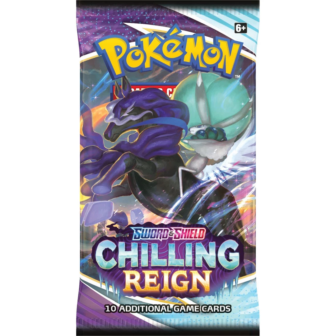 Anime & Manga Pokemon TCG: Sword & Shield - Chilling Reign Booster Pack (x1) 5 Anime & Manga Pokemon TCG: Sword & Shield - Chilling Reign Booster Pack (x1)