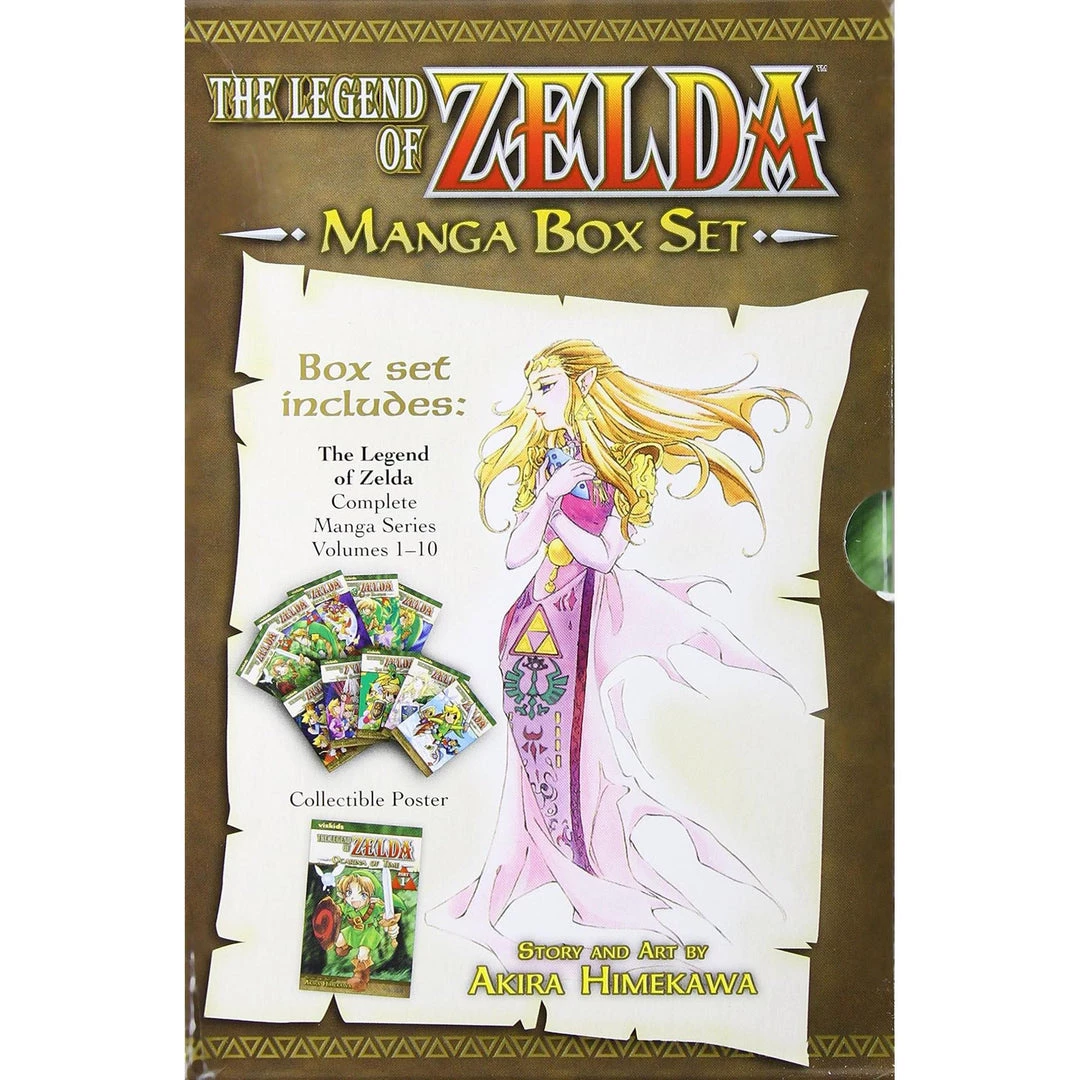 The Legend Of Zelda LEGEND OF ZELDA MANGA BOX SET Anime & Manga 6 The Legend Of Zelda LEGEND OF ZELDA MANGA BOX SET Anime & Manga