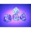 Chessex Tabletop Nebula Nocturnal/Blue Luminary Set Of Ten D10s 1 Chessex Tabletop Nebula Nocturnal/Blue Luminary Set Of Ten D10s