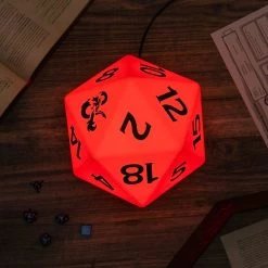 Dungeons & Dragons D&D Colour Changing D20 Light Tabletop 14 Dungeons & Dragons D&D Colour Changing D20 Light Tabletop