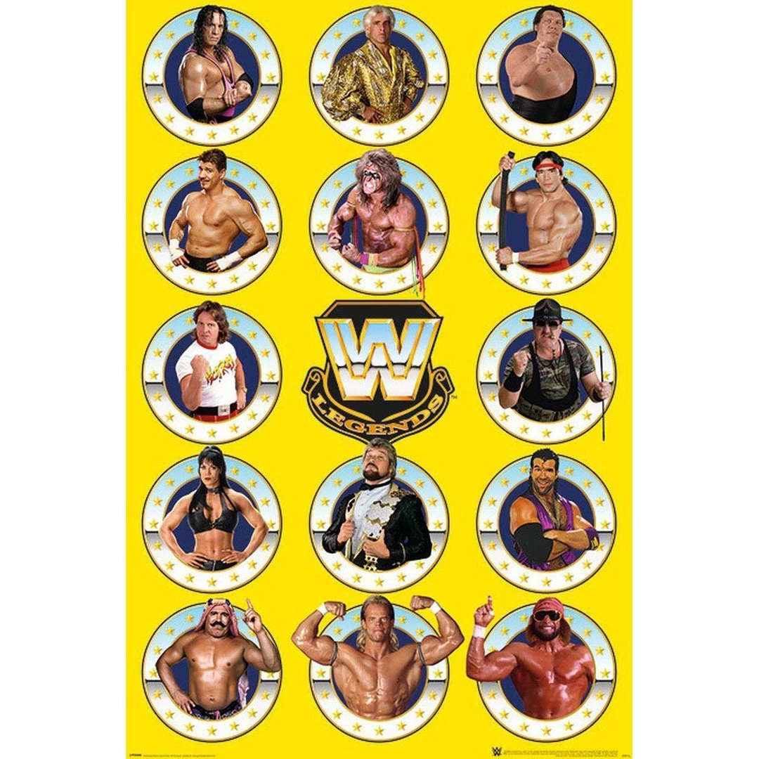 Home & Gifts WWE Legends Maxi Poster 10 4 Home & Gifts WWE Legends Maxi Poster 10