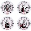 Film & TV Disney Villains Set Of 4 Plates