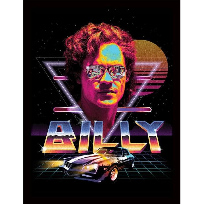 Stranger Things - Neon Billy Framed Print 3 Stranger Things - Neon Billy Framed Print