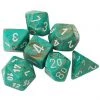 Chessex Dice Marble Oxi-Copper Polyhedral 7 Die Set 2 Chessex Dice Marble Oxi-Copper Polyhedral 7 Die Set