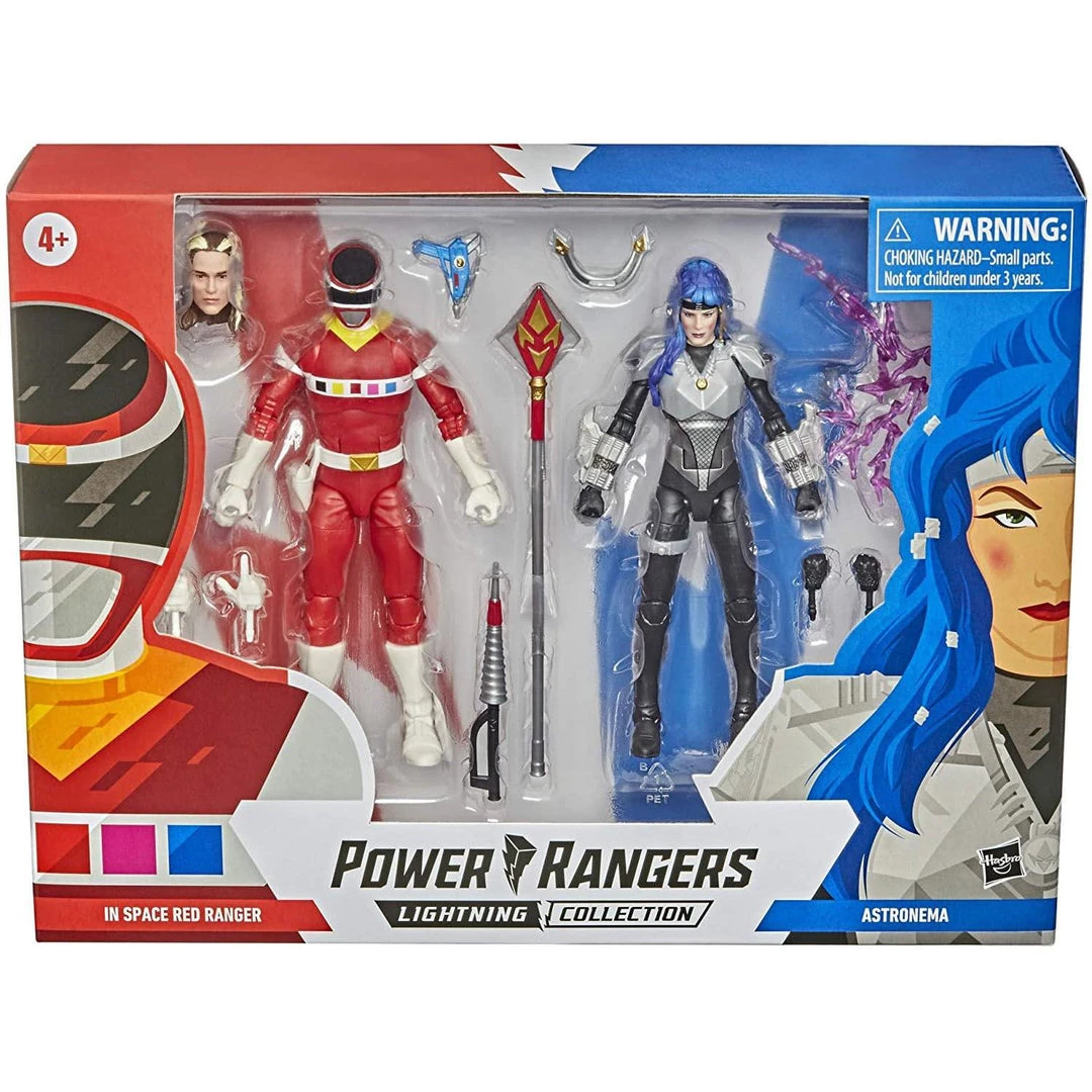 Power Rangers Lightning Collection S.P.D. In Space Red Ranger Vs Astronema 2-Pack 8 Power Rangers Lightning Collection S.P.D. In Space Red Ranger Vs Astronema 2-Pack