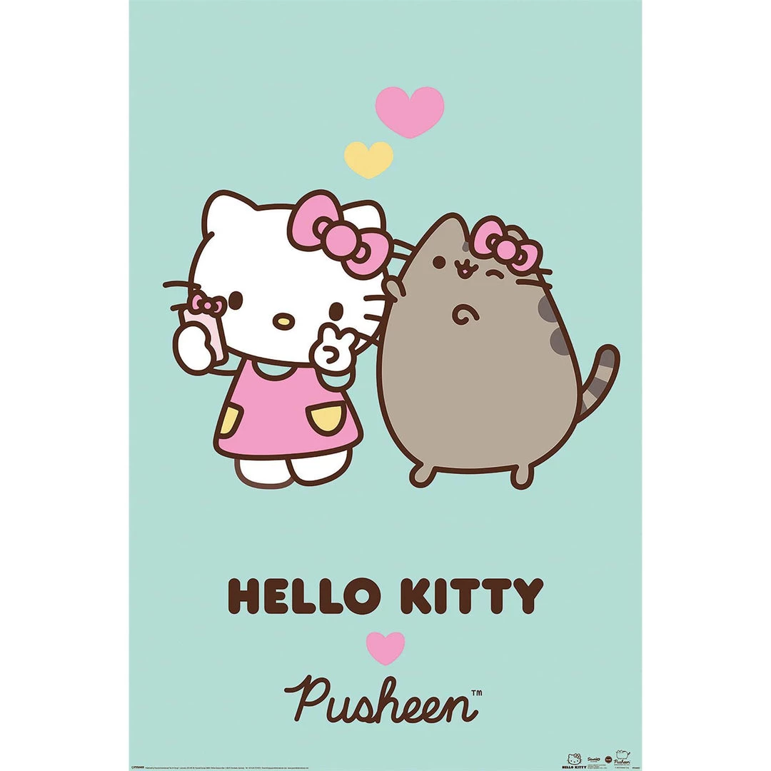 Hello Kitty X Pusheen PUSHEEN X HELLO KITTY MAXI Home & Gifts 4 Hello Kitty X Pusheen PUSHEEN X HELLO KITTY MAXI Home & Gifts