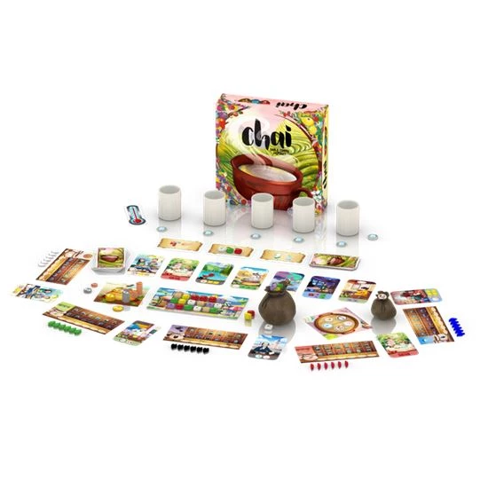 Geek-Aboo Tabletop Chai Board Game 4 Geek-Aboo Tabletop Chai Board Game