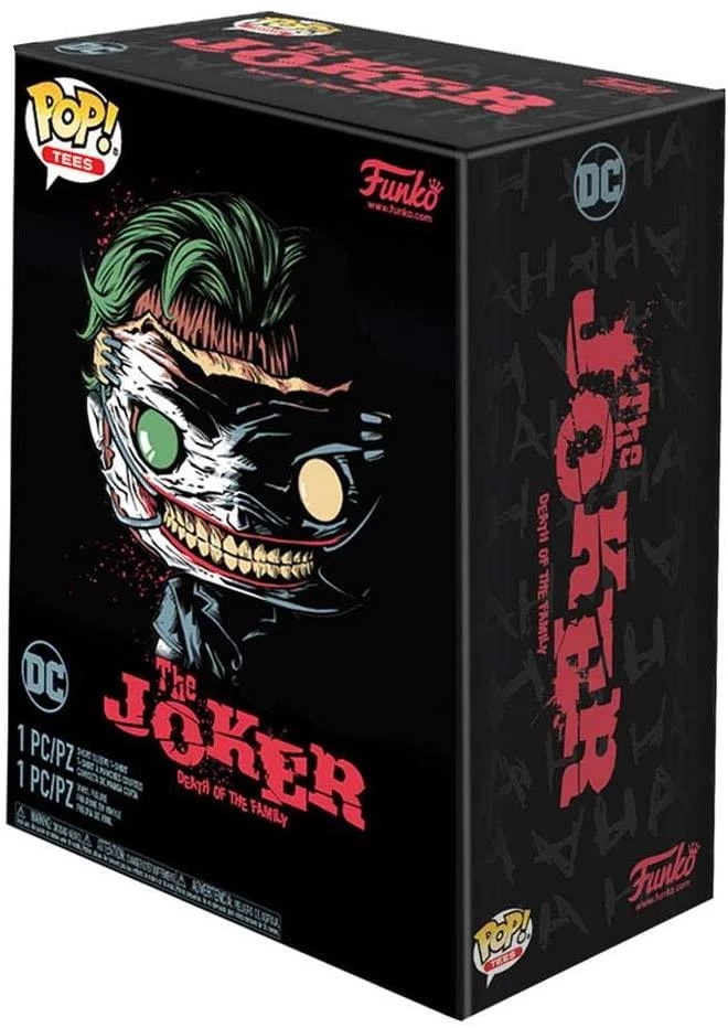 DC Comics DC Funkos Pop! & Tee - Death Of Joker 7 DC Comics DC Funkos Pop! & Tee - Death Of Joker