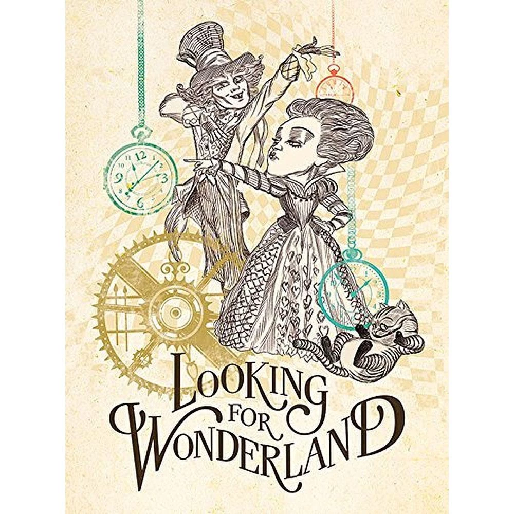 Alice In Wonderland Looking For Wonderland Canvas 3 Alice In Wonderland Looking For Wonderland Canvas