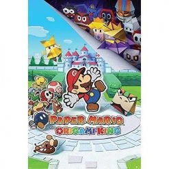 Super Mario Paper Mario (The Origami King) Maxi Poster Gaming 5 Super Mario Paper Mario (The Origami King) Maxi Poster Gaming