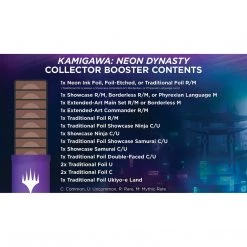 Magic: The Gathering MTG: Kamigawa - Neon Dynasty Collector Booster X1 Tabletop 7 Magic: The Gathering MTG: Kamigawa - Neon Dynasty Collector Booster X1 Tabletop