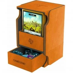 Tabletop Gamegenic Watchtower 100-Card Convertible Deck Box Orange