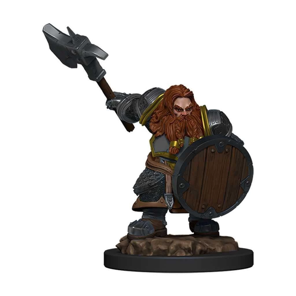 Dungeons & Dragons: Icons Of The Realms - Dwarf Fighter Male Miniature 4 Dungeons & Dragons: Icons Of The Realms - Dwarf Fighter Male Miniature