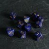 Chessex Speckled D10 Set Golden Cobalt Tabletop