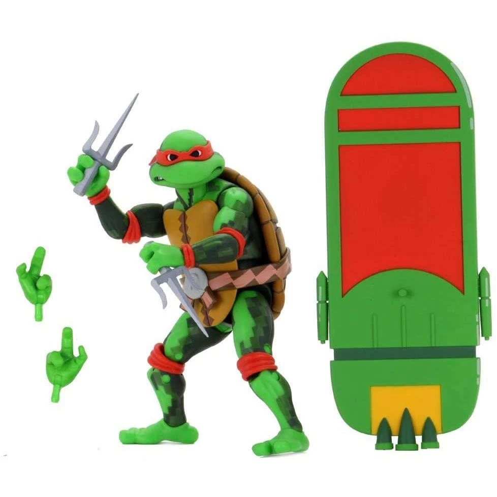 Teenage Mutant Ninja Turtles TMNT Raphael Turtles In Time Action Figure Film & TV 3 Teenage Mutant Ninja Turtles TMNT Raphael Turtles In Time Action Figure Film & TV
