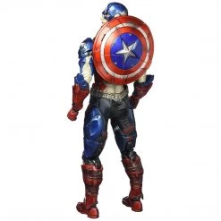 Play Arts Kai Captain America Action Figure 9 Play Arts Kai Captain America Action Figure