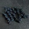 Chessex Tabletop Speckled D6 Set Of 36 Blue Stars