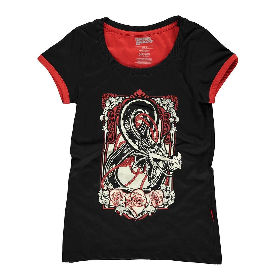 Geek-Aboo Geek Gear Dungeons & Dragons - Logo Women's T-Shirt 3 Geek-Aboo Geek Gear Dungeons & Dragons - Logo Women's T-Shirt