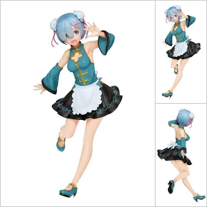 Re:Zero Rem Mandarin Maid Renewal Figurine Toys & Figures 3 Re:Zero Rem Mandarin Maid Renewal Figurine Toys & Figures