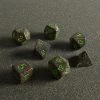 Chessex Speckled Poly 7 Set Earth