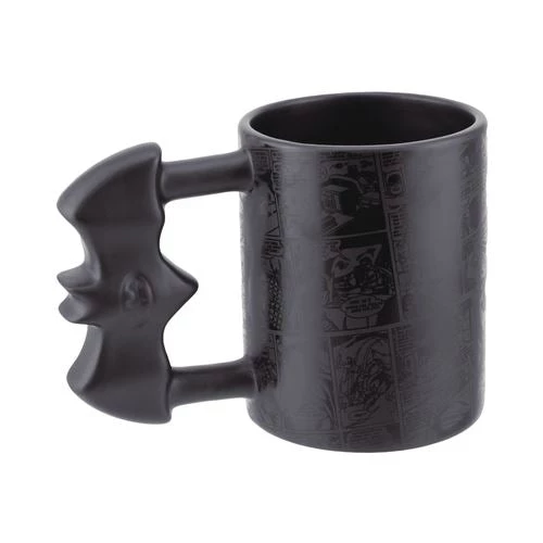 Batman Batarang Shaped Mug PALADONE 3 Batman Batarang Shaped Mug PALADONE