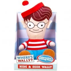 Geek-Aboo Where's Wally? Talking Plush Toys & Figures