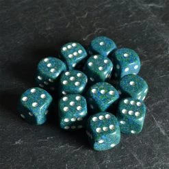 Chessex Sea Speckled D6 Set Tabletop