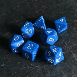 Chessex Speckled Polyhedral Water 7 Die Set