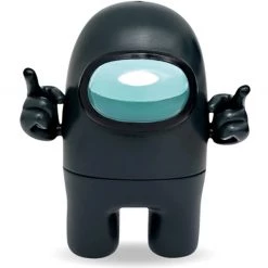 Among Us Black Action Figure