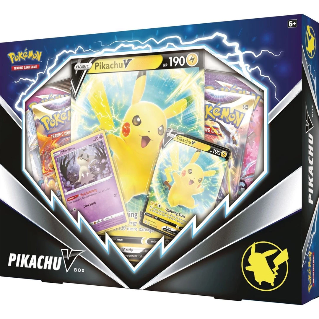 Pokemon Anime & Manga Pokémon TCG: Pikachu V Box 4 Pokemon Anime & Manga Pokémon TCG: Pikachu V Box