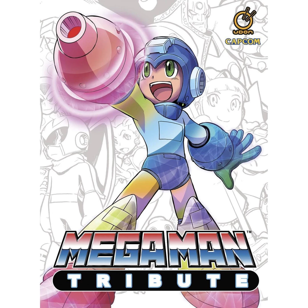 Art Books Mega Man Tribute Art Book HC 4 Art Books Mega Man Tribute Art Book HC