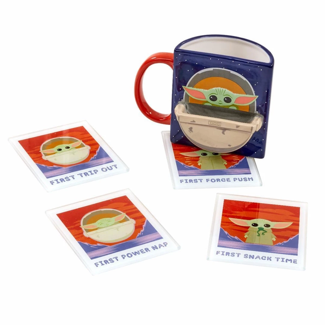 The Mandalorian: The Child - Coaster Set (Polaroids) 4 The Mandalorian: The Child - Coaster Set (Polaroids)
