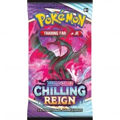 Anime & Manga Pokemon TCG: Sword & Shield - Chilling Reign Booster Pack (x1) 11 Anime & Manga Pokemon TCG: Sword & Shield - Chilling Reign Booster Pack (x1)