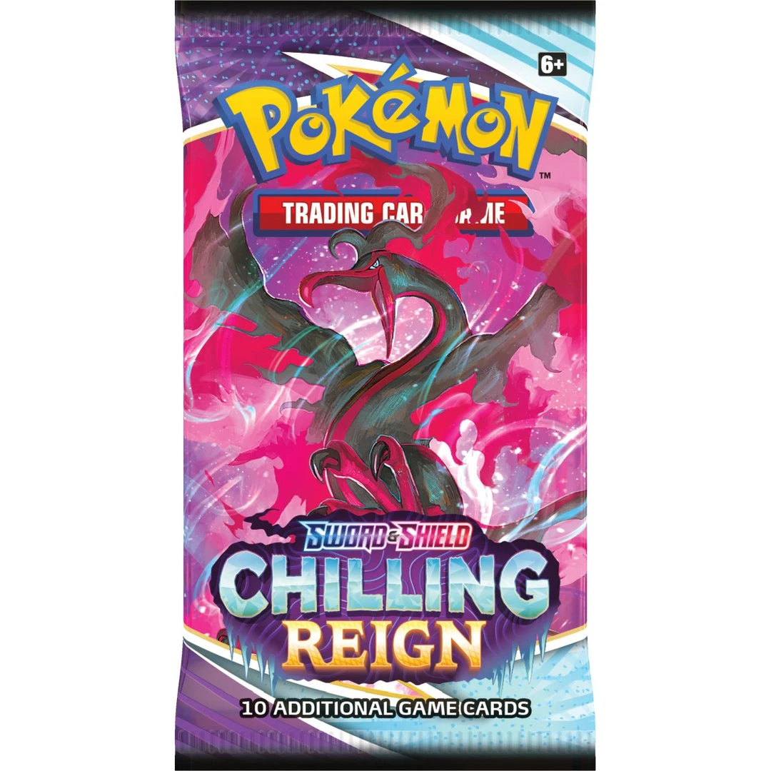 Anime & Manga Pokemon TCG: Sword & Shield - Chilling Reign Booster Pack (x1) 6 Anime & Manga Pokemon TCG: Sword & Shield - Chilling Reign Booster Pack (x1)