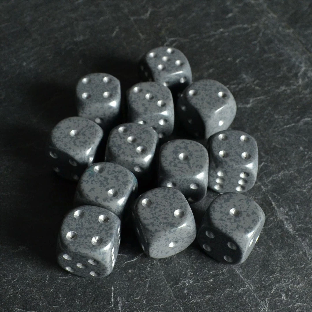 Chessex Hi-Tech Speckled D6 Set 3 Chessex Hi-Tech Speckled D6 Set