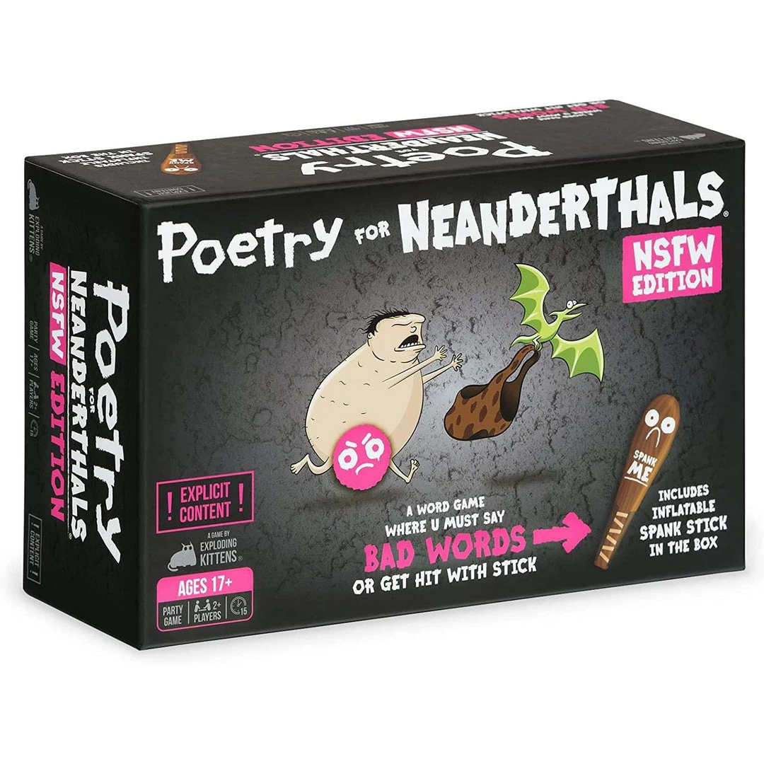 Poetry For Neanderthals NSFW Tabletop 3 Poetry For Neanderthals NSFW Tabletop